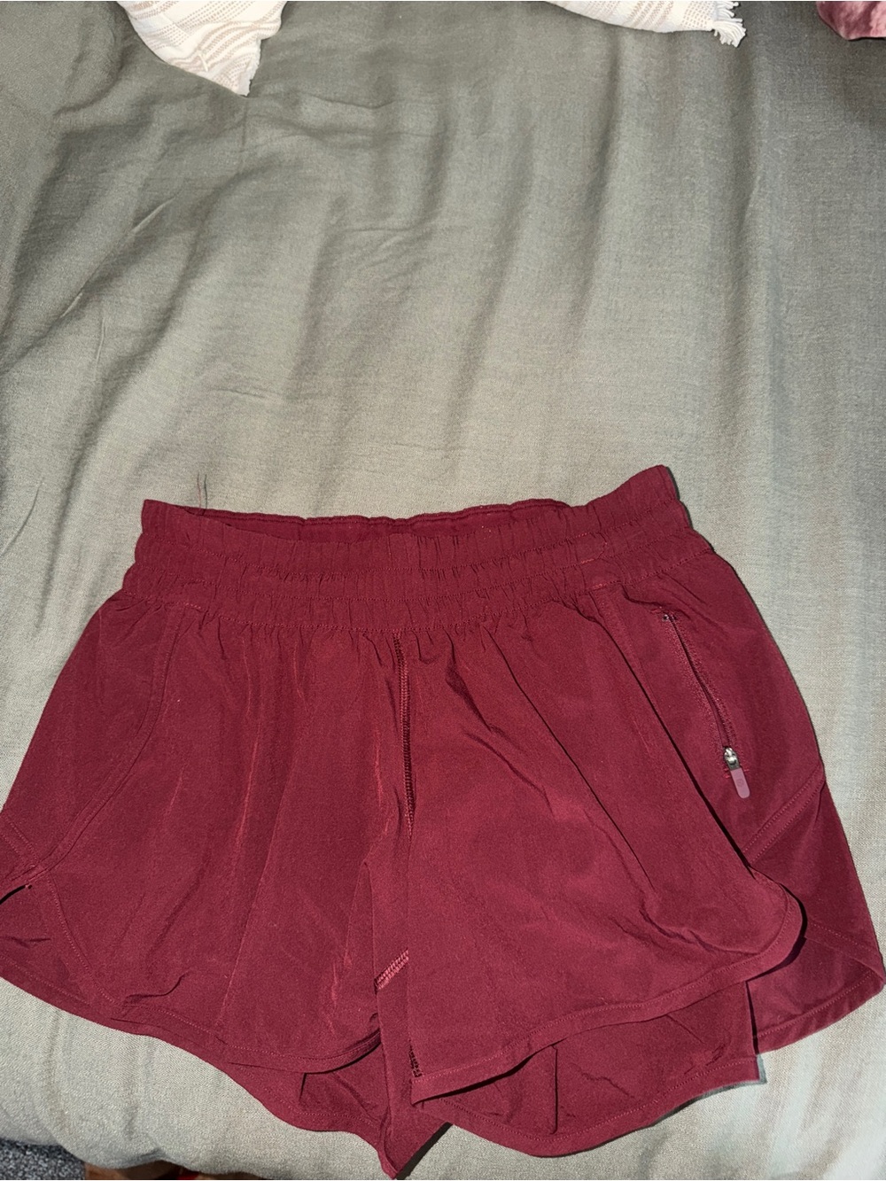 Lululemon Track That Shorts (burgundy)